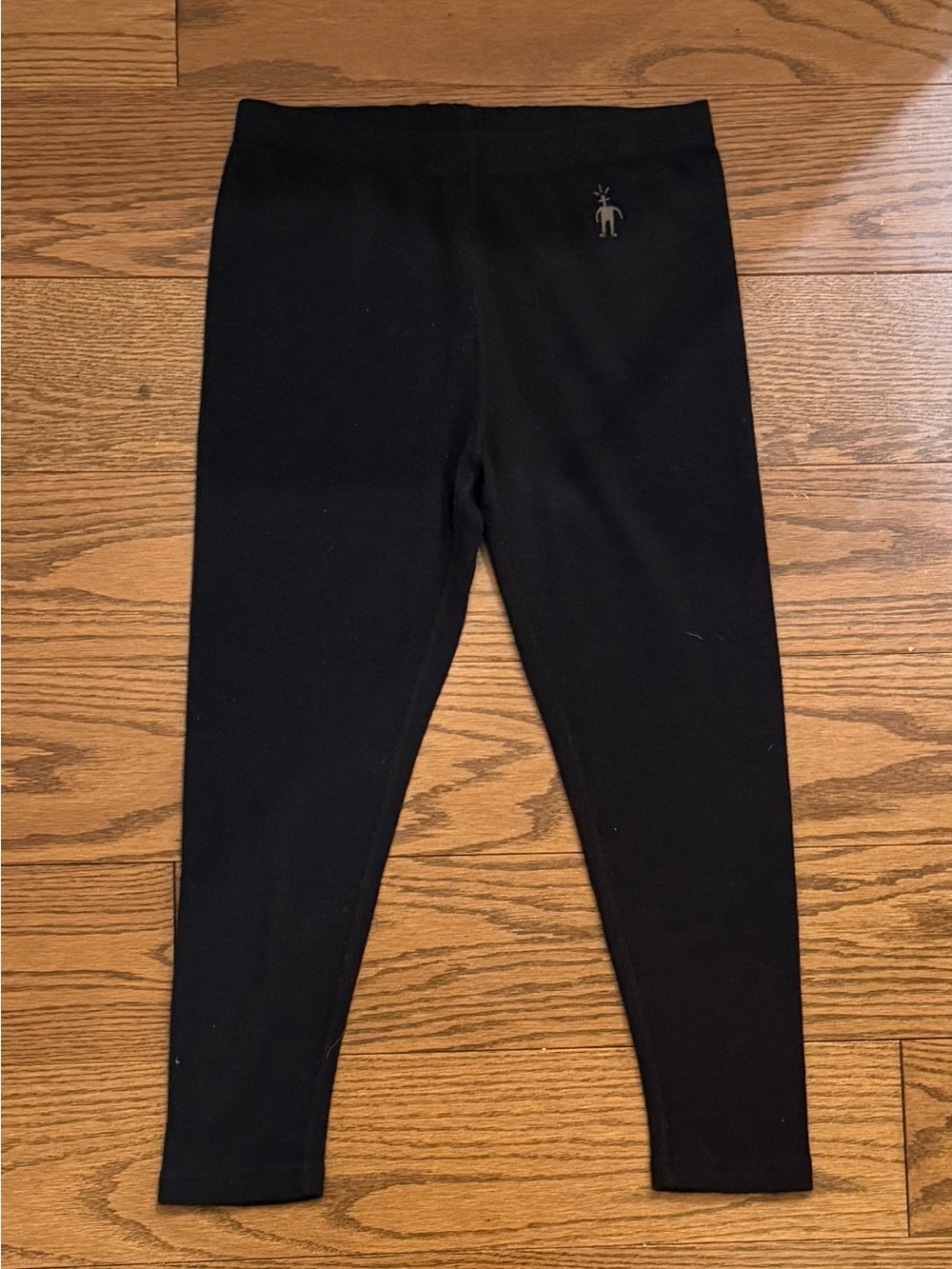 Smartwool Black Women's Leggings with Small Logo